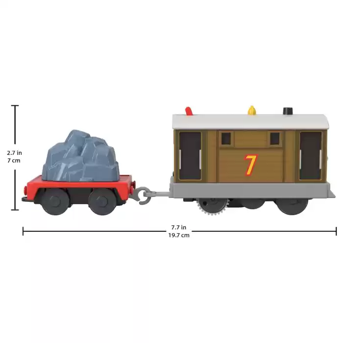 Thomas ve Arkadaşları - Toby Motorlu Oyuncak Tren HTN30