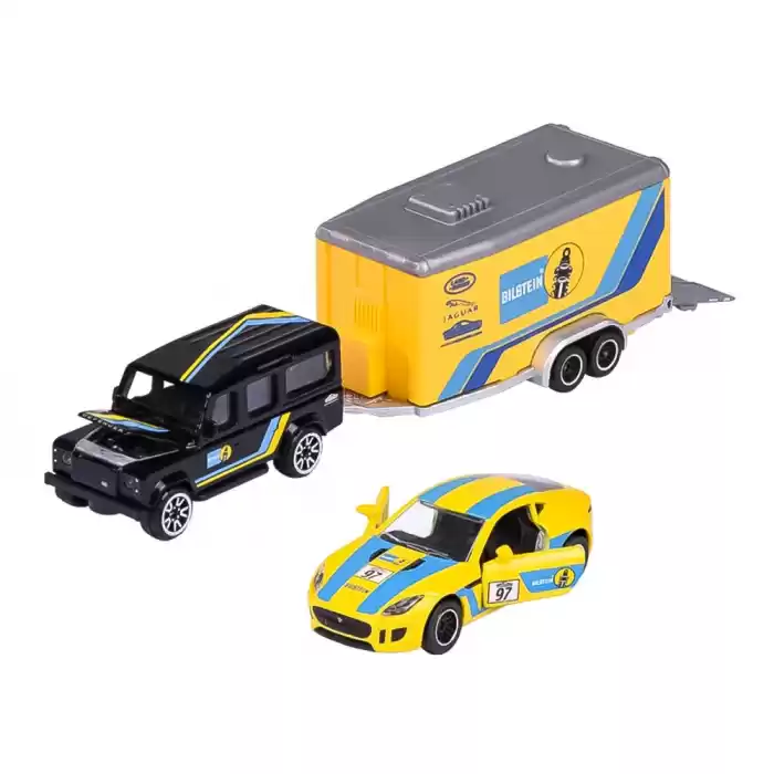 Majorette Race Trailer Land Rover Defender 110 - 212053111