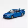 Mini GT Nissan Skyline GT-R (R34) V-Spec II Bayside Blue - 341