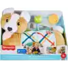 Fisher-Price 3ü 1 Arada Köpekçik Uzanma Yastığı, HJW10