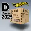 Hot Wheels Tekli Arabalar 2025 D Case - 72 Adetlik Kutu