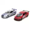 Jada F&F Legacy Series - Mitsubishi Lancer Evo IX & Brians Nissan Skyline GT-R [BNR34] 1/32 İkili Araba Seti