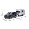 Majorette Trailer Land Rover Defender & Airstream Sport - 3154