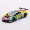 MINI GT: 1/64 Lamborghini Huracán GT3 EVO #19 GEAR Racing 2020 IMSA Daytona 24 Hrs - MGT00552