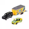 Majorette Race Trailer Land Rover Defender 110 - 212053111