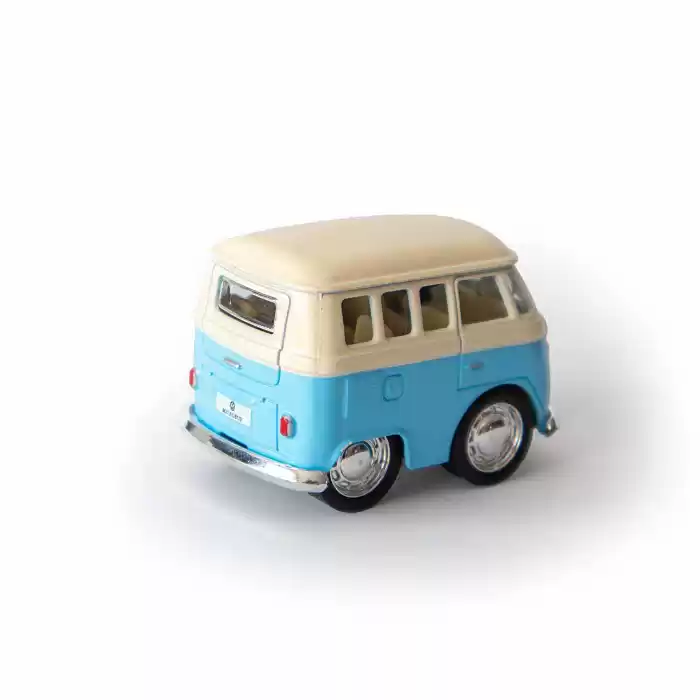 Die Cast Metal Volkswagen Little Van Oyuncak Minübüs 4.5 CM