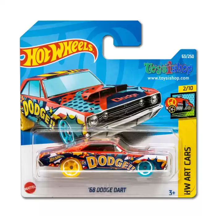 Hot Wheels - 68 Dodge Dart - Art Cars Serisi - 63