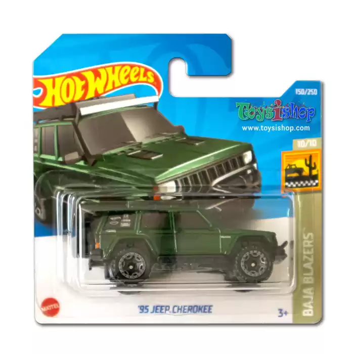 Hot Wheels - 95 Jeep Cherokee - Baja Blazers Serisi - 150