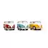 Die Cast Metal Volkswagen Little Van Oyuncak Minübüs 4.5 CM - Metalik Renk