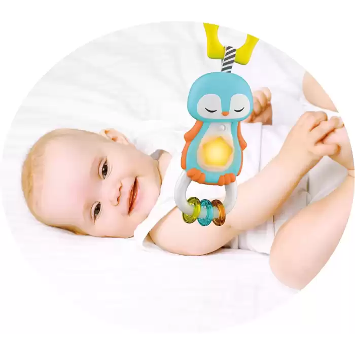 Baby Clementoni İnteraktif Penguen Çıngırak - 17331