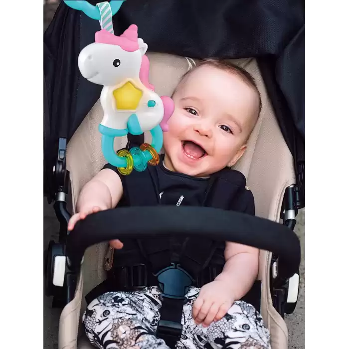 Baby Clementoni İnteraktif Unicorn Çıngırak - 17333