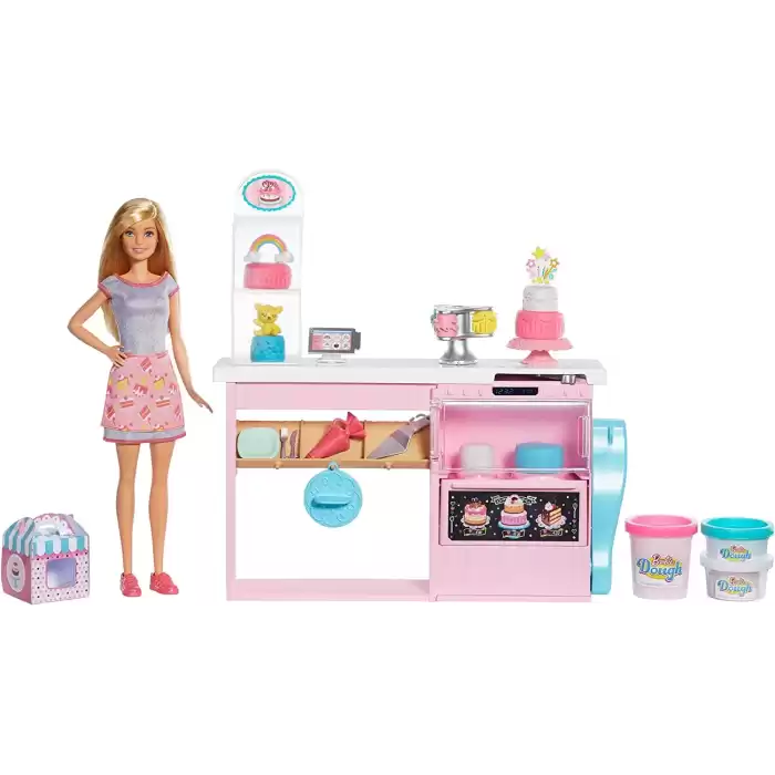 Barbie Pasta Dükkanı Oyu Seti GFP59