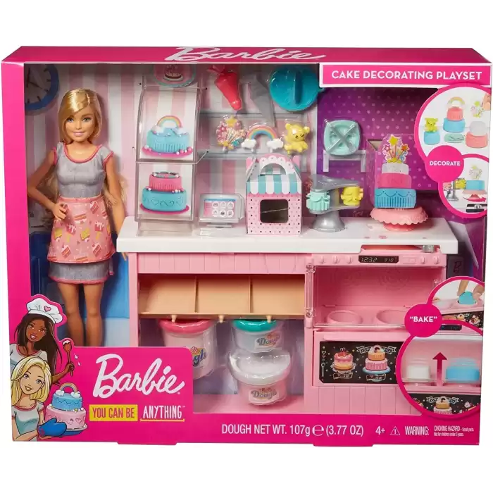 Barbie Pasta Dükkanı Oyu Seti GFP59