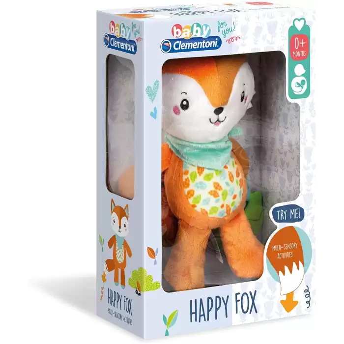 Baby Clementoni - Aktiviteli Pelüş Tilki - 17271