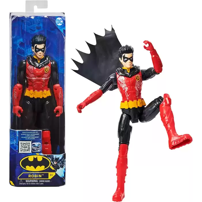 DC Comics Batman 12 inç / 30 cm Robin Aksiyon Figürü
