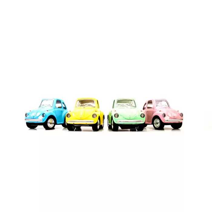 Die Cast Metal Little Beetle Oyuncak 4.5 CM