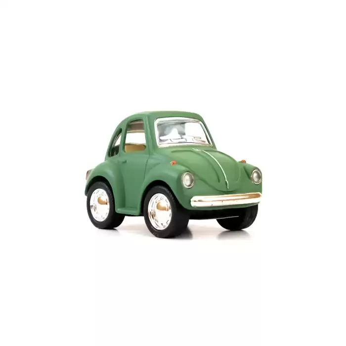 Die Cast Metal Little Beetle Oyuncak 4.5 CM - Mat Renk