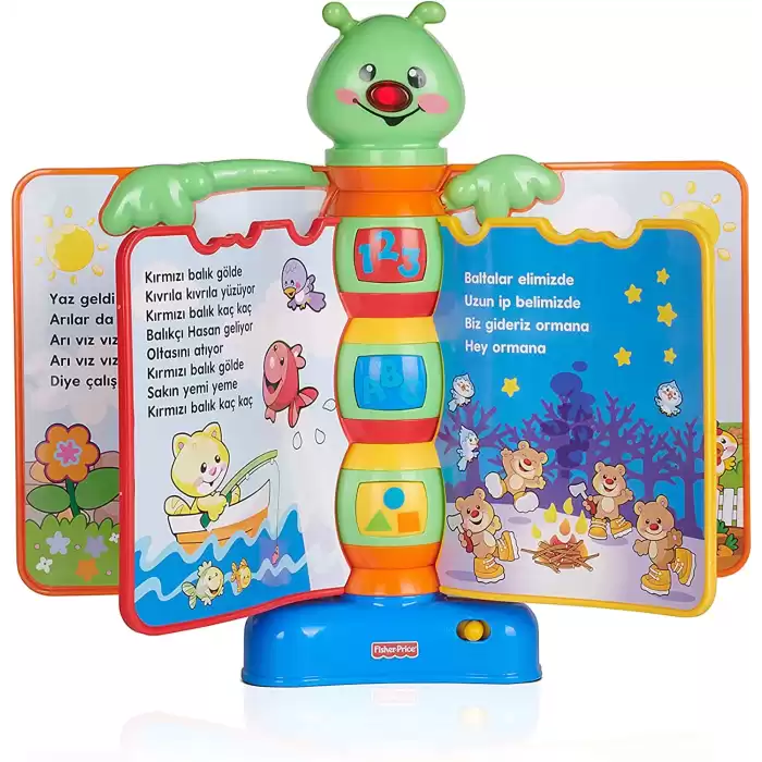 Fisher-Price Eğlen & Öğren Eğitici Masalcı Tırtıl (Türkçe)