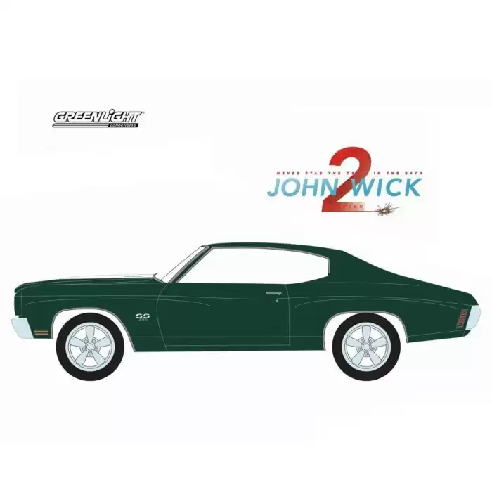 Greenlight John Wick (2014) - 1970 Chevrolet Chevelle SS 396 - 44780-F