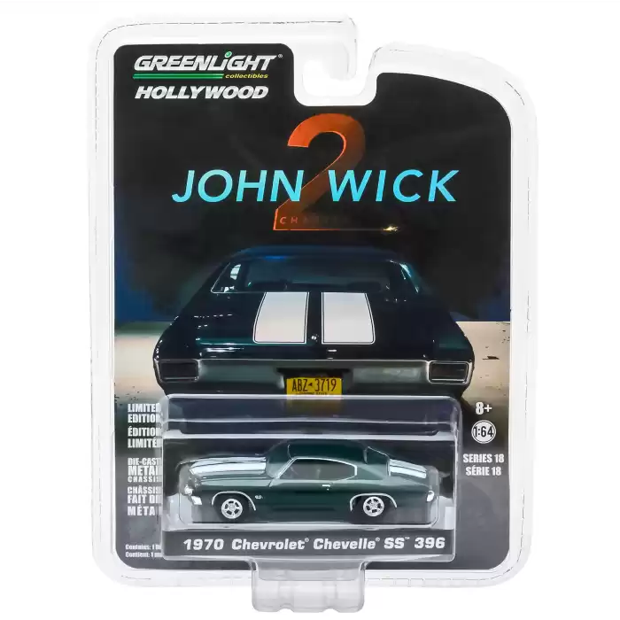 Greenlight John Wick (2014) - 1970 Chevrolet Chevelle SS 396 - 44780-F