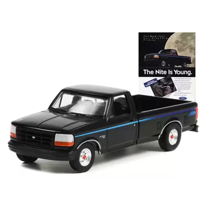 Greenlight 1992 Ford F-150  Nite Edition - Vintage Ad Cars Series 7