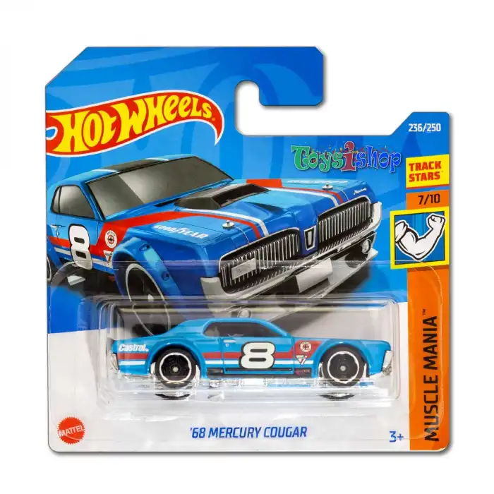 Hot Wheels 68 Mercury Cougar - Muscle Mania - 236
