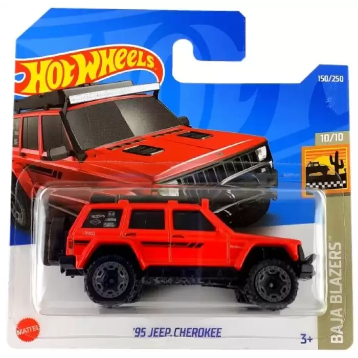 Hot Wheels - 95 Jeep Cherokee - Baja Blazers Serisi - 150