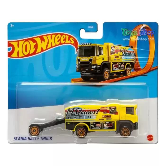 Hot Wheels Scania Rally Truck - Kamyonlar GKC33