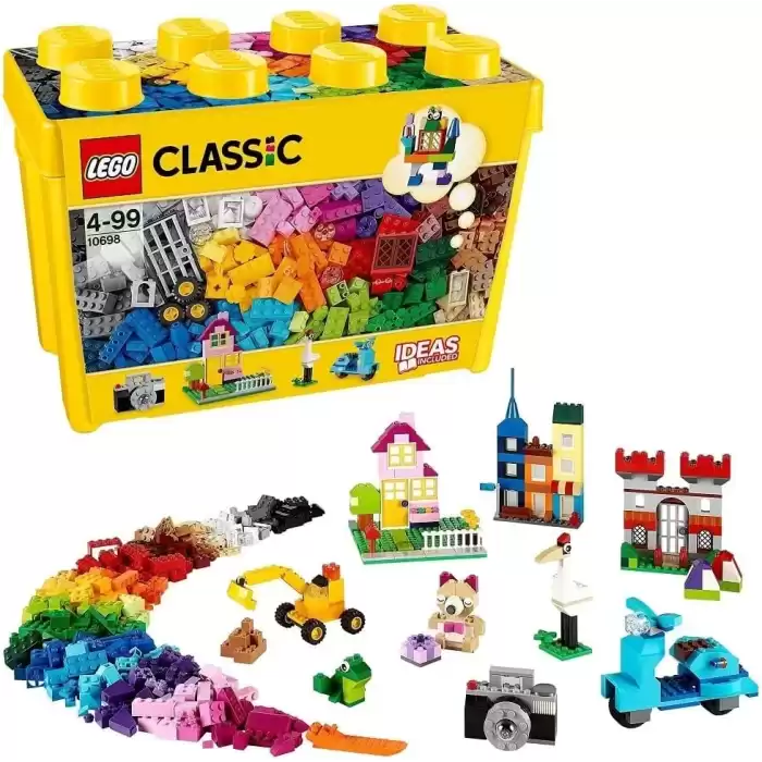 LEGO Büyük Boy Yaratıcı Yapım Kutusu, Çok Renkli - 10698