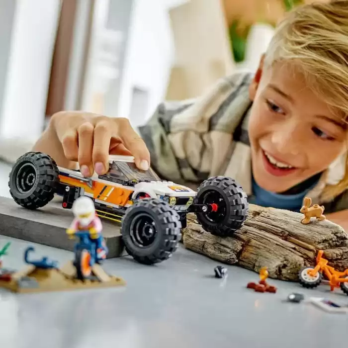 LEGO® City 4x4 Arazi Aracı Maceraları 60387