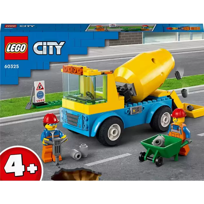 LEGO® City Beton Mikseri 60325 (85 Parça)