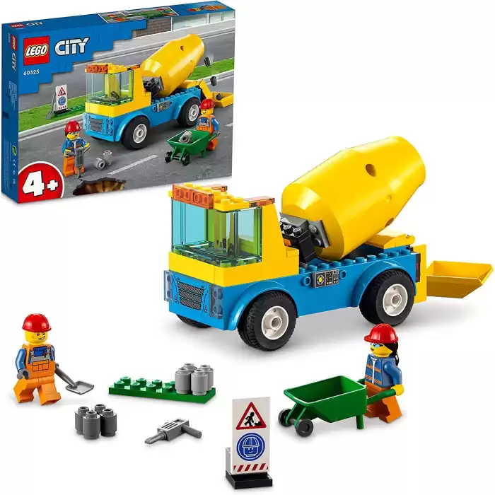 LEGO® City Beton Mikseri 60325 (85 Parça)