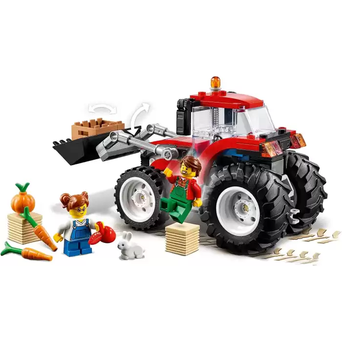 LEGO City Traktör 60287 - Araç Seven Çocuklar İçin Oyuncak Yapım Seti (148 Parça)