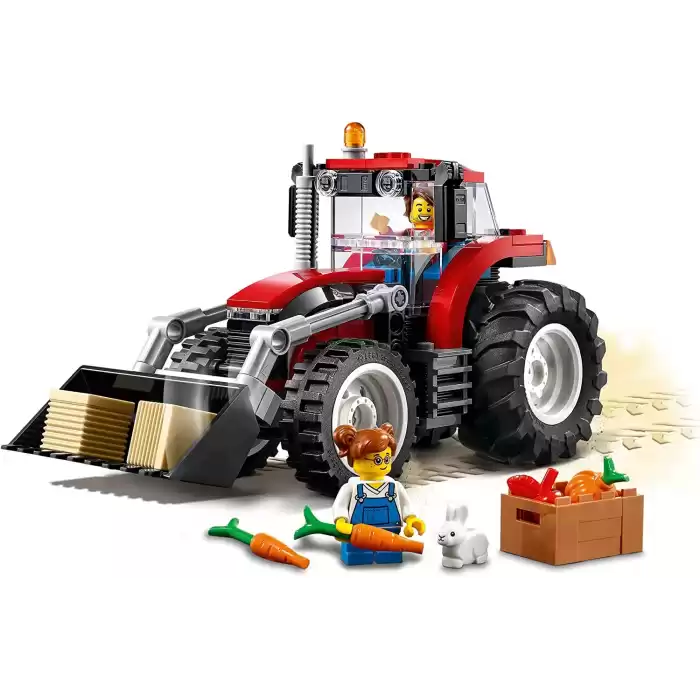 LEGO City Traktör 60287 - Araç Seven Çocuklar İçin Oyuncak Yapım Seti (148 Parça)