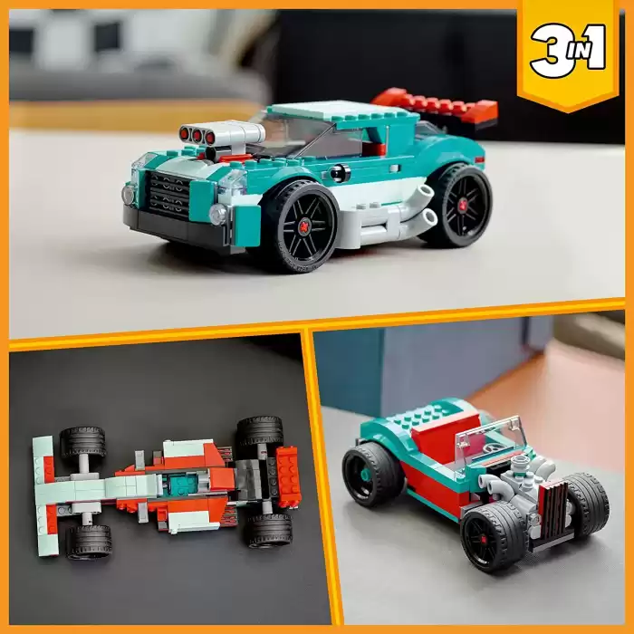 LEGO® Creator 3’ü 1 Arada Sokak Yarışçısı 31127