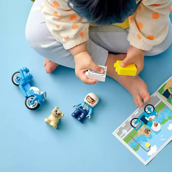 LEGO® DUPLO® Kurtarma Polis Motosikleti 10967