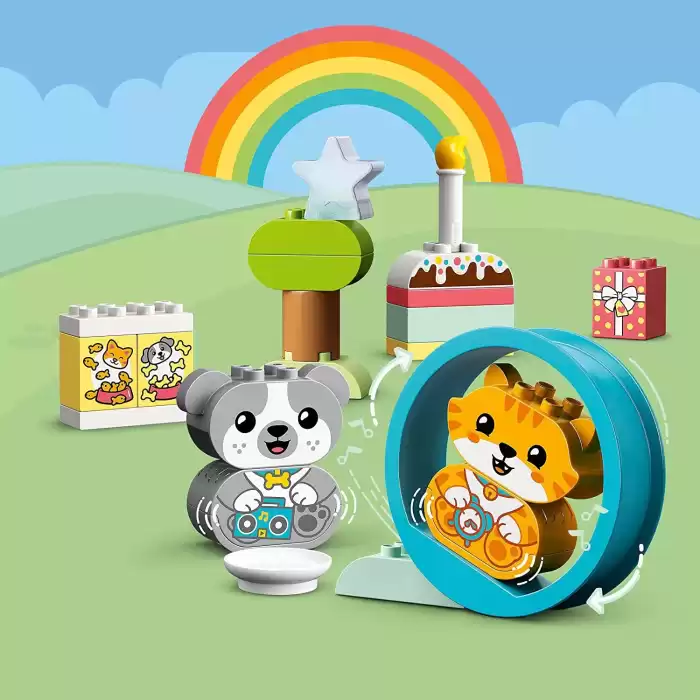 LEGO® DUPLO® Sesli İlk Yavru Köpeğim ve Yavru Kedim 10977