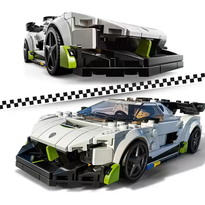 Lego Speed Champions Koenigsegg Jesko Yapım Seti, 76900