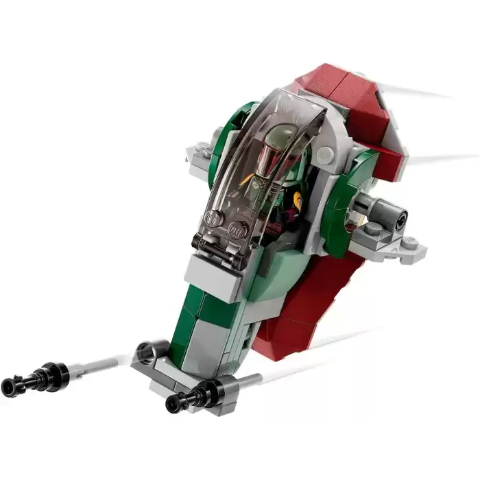 LEGO Star Wars Boba Fettin Starship’i Mikro Savaşçı 75344 - 6 Yaş ve Üzeri Çocuklar için Oyuncak Yapım Seti (85 Parça)