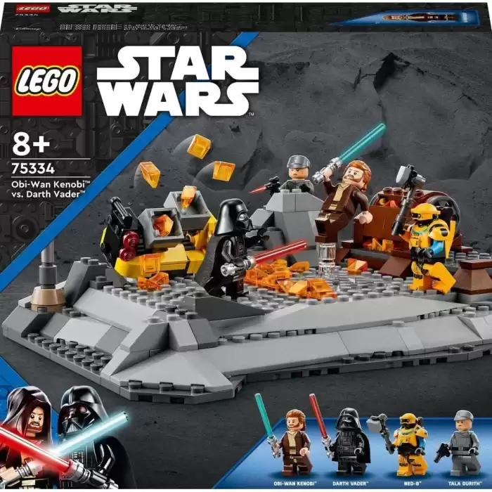 LEGO® Star Wars™ Obi-Wan Kenobi Darth Vader™’a Karşı 75334 Yapım Seti