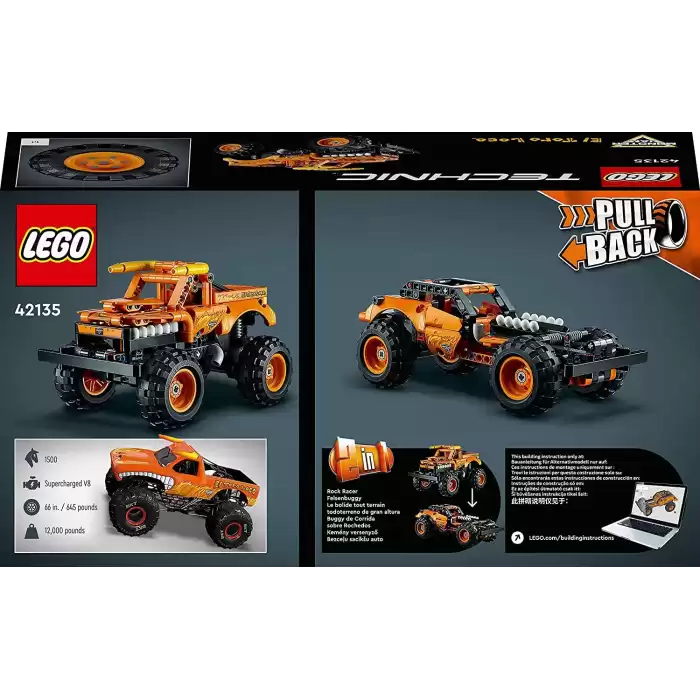 LEGO® Technic Monster Jam™ El Toro Loco™ 42135