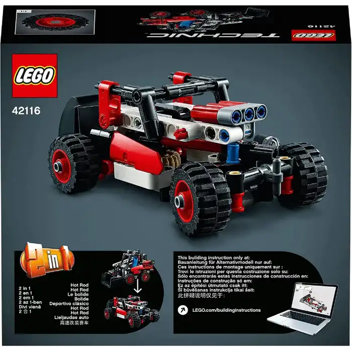 LEGO Technic Nokta Dönüşlü Yükleyici 42116 (139 Parça)
