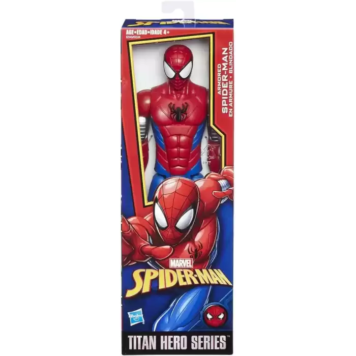 Marvel Spider-Man Titan Hero Armored Spider-Man Figür E8522