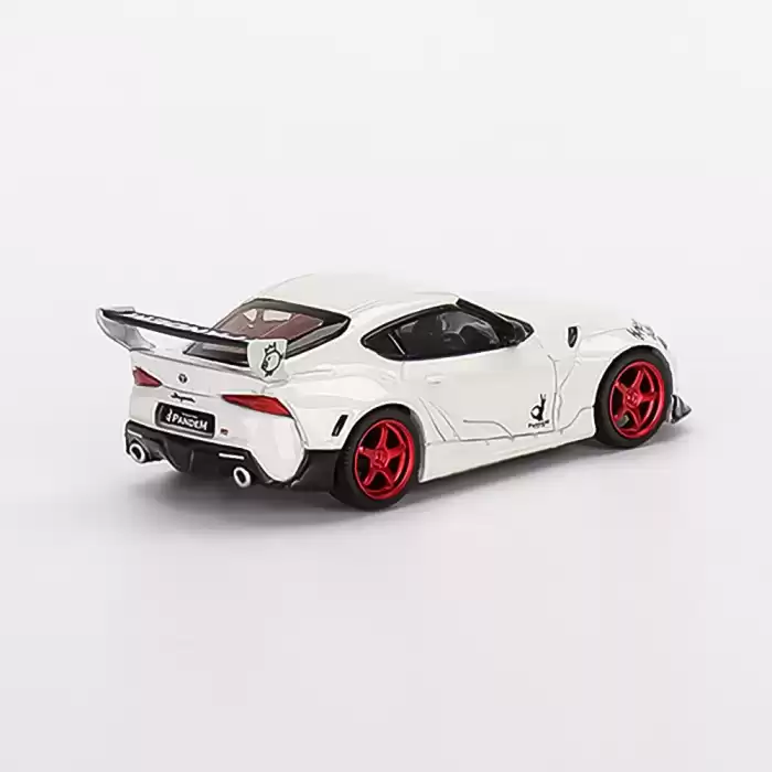 Mini GT Pandem Toyota GR Supra V1.0 Pearl White - 424