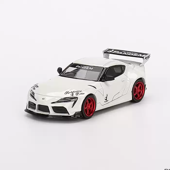 Mini GT Pandem Toyota GR Supra V1.0 Pearl White - 424