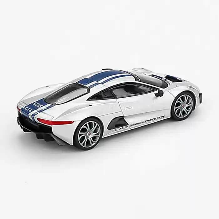 (ÖN SATIŞ) Mini GT 1/64 Jaguar C-X75 Silver MGT00960