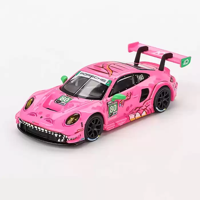 (ÖN SATIŞ) Mini GT 1/64 Porsche 911 GT3 R AO Racing 2023 IMSA VIRginia Roxy MGT00872