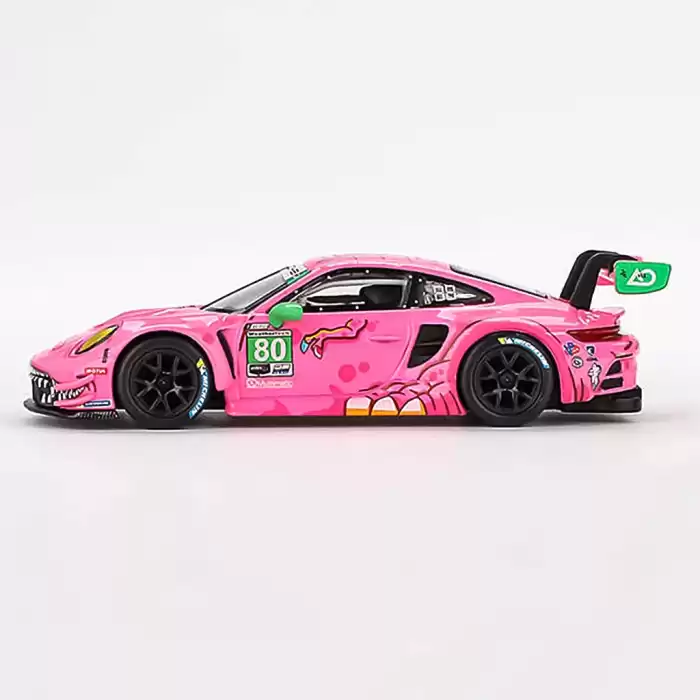 (ÖN SATIŞ) Mini GT 1/64 Porsche 911 GT3 R AO Racing 2023 IMSA VIRginia Roxy MGT00872