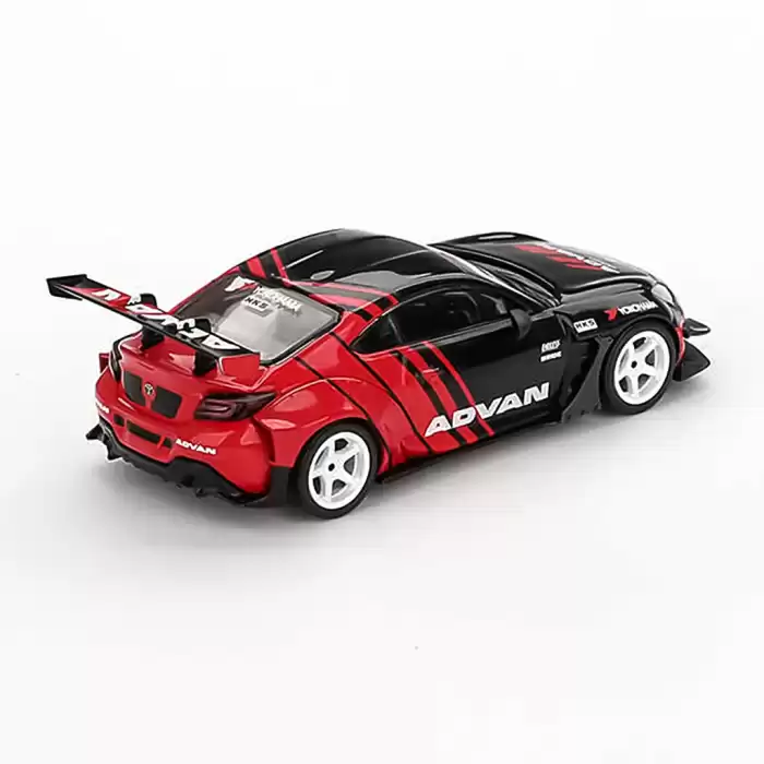 (ÖN SATIŞ) Mini GT 1/64 Toyota GR86 HKS TYPE R ADVAN 2022 Tokyo Auto Salon MGT00956