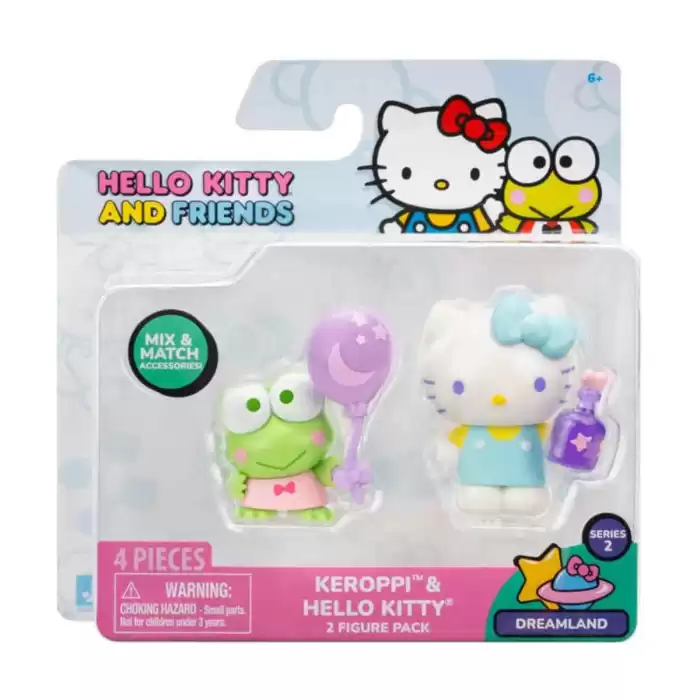 Hello Kitty ve Arkadaşları 2li Mini Figür HKT6100-HKT0159